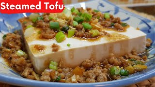 Download lagu Simple Steamed Tofu Recipe with Minced Pork mp3