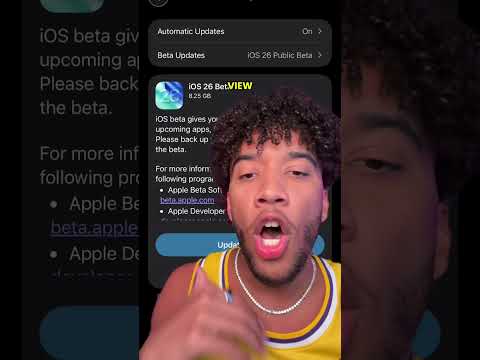 Should you download the IOS 26 Public Beta?? #carterpcs #tech #techtok #ios26 #iphone17