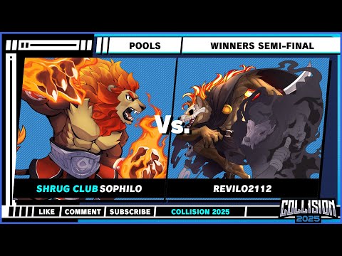 Collision 2025 - Winners Semis - Sophilo (Zetterburn) VS Revilo2112 (Forsburn) - Rivals of Aether II