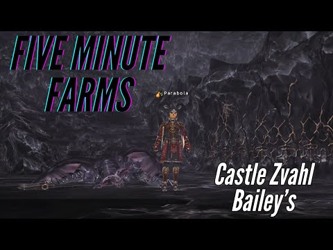 FFXI - Five Minute Gil Farm - Castle Zvahl Bailey's - Demon's