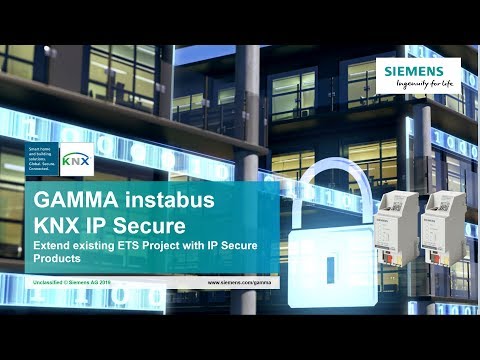 004 Siemens KNX IP Secure: Extend existing ETS Project