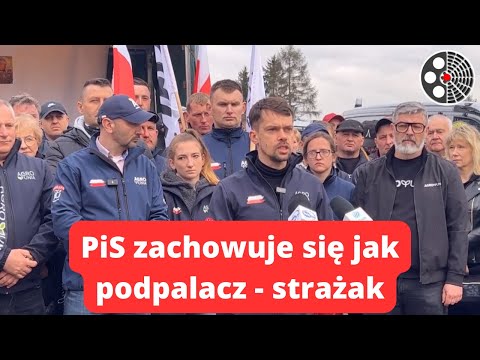 Michał Kołodziejczak: Chcemy obronić to co mamy. PiS zachowuje się jak podpalacz - strażak.