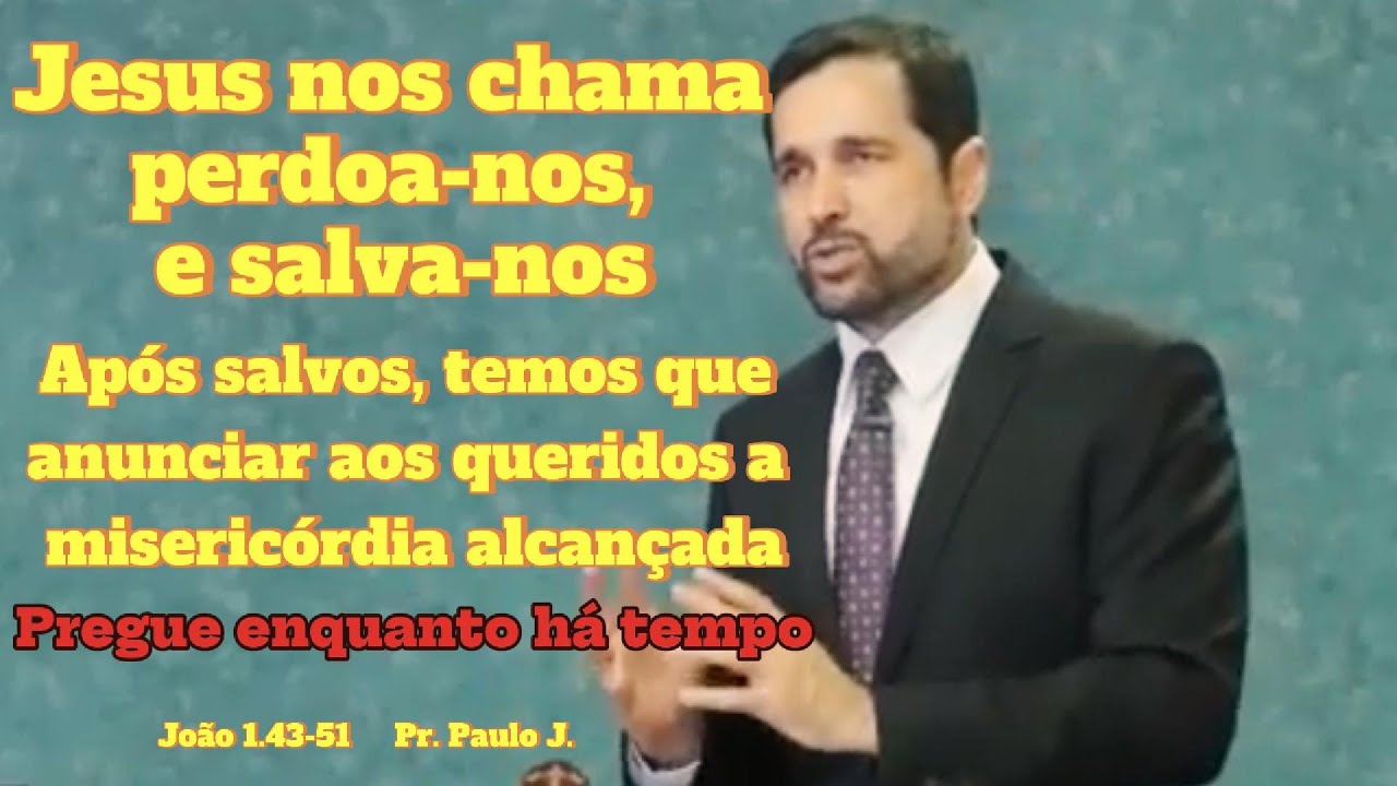 Corte Pr. Paulo J.: Alcançados por Jesus, temos a responsabilidade de falar para os queridos.
