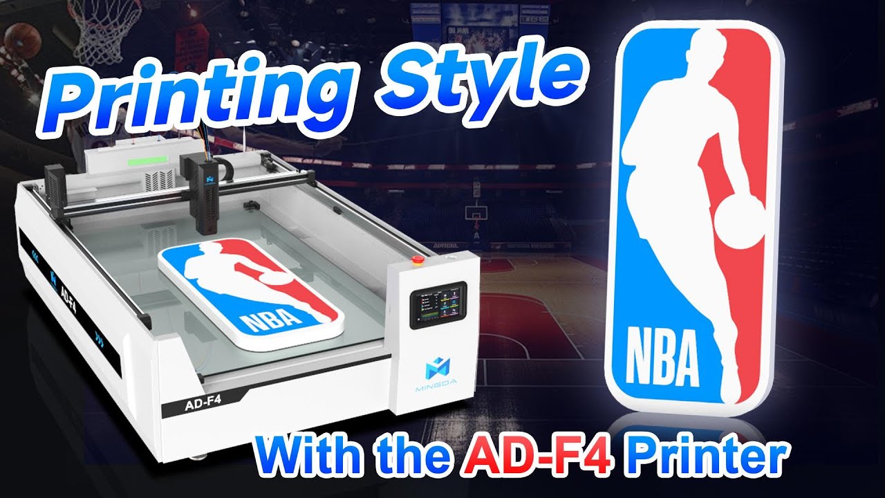 Printing Style by the AD-F4 Letter 3D Printer