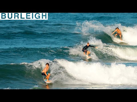 Burleigh - Fun Section Good Times - Surfing Australia March 2021
