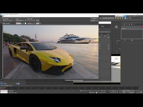 Videocorso 3DS MAX - 20 - Rendering ed Illuminazione Basata su Immagine, HDRI, Sfondo e Riflessioni