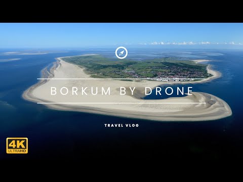 Borkum Germany Drone Video [4K]