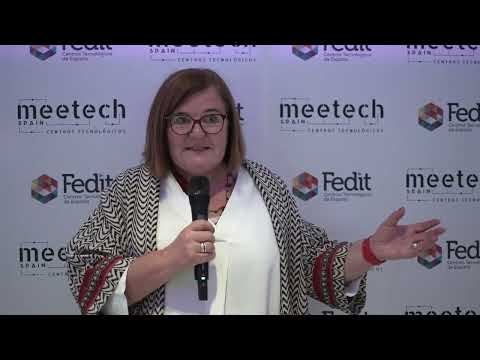 Teresa Riesgo, Secretaria general de Innovación, en la inauguración de meetechSpain 2023