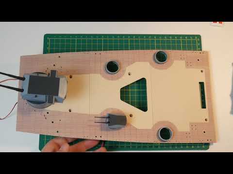 Hachette Collections - Ausgabe 57 - Bau die Bismarck ( Metall ) - MA Turm und Testplatine.