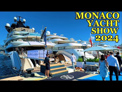 SPECTACULAR MONACO YACHT SHOW 2024 - DAY 4 !@emman25MC