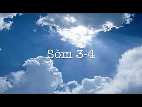 Sòm 3-4   | Bib la an Kreyòl Ayisyen   | The Holy Bible in Haitian Creole.