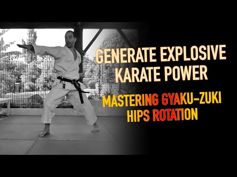 Generate EXPLOSIVE Karate Power: Mastering Gyaku-Zuki Hips Rotation