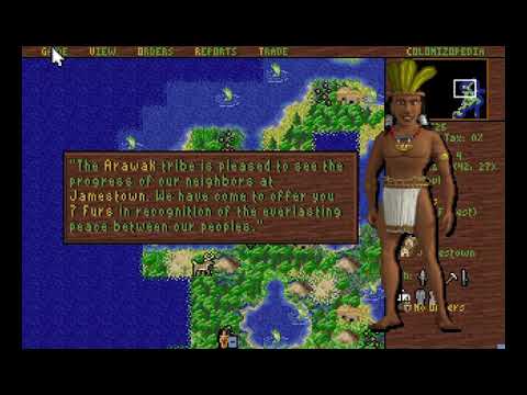 Sid Meier's Colonization (DOS, 1994) Hints & Tips Part I from Interactive Entertainment Magazine