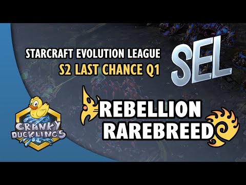 ReBellioN vs RareBreed - PvZ | SEL Season 2: Last Chance Qualifier #1 | SC:Evo Mod Tournament