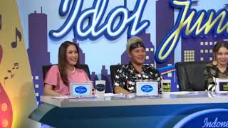 Suara Nashwa bikin ka Iki pingsan - Indonesia Idol