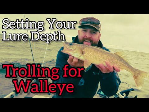 How to Set Your Lure Depth Using Dipsy Divers When Trolling for Late Summer Walleye on Lake Erie