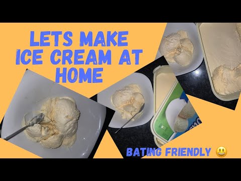 How to make ice cream at home/Banting recipes/South Africa