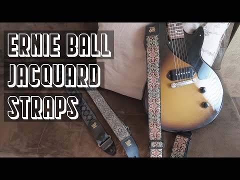 Обзор гитарных ремней Ernie Ball из серии Jacquard