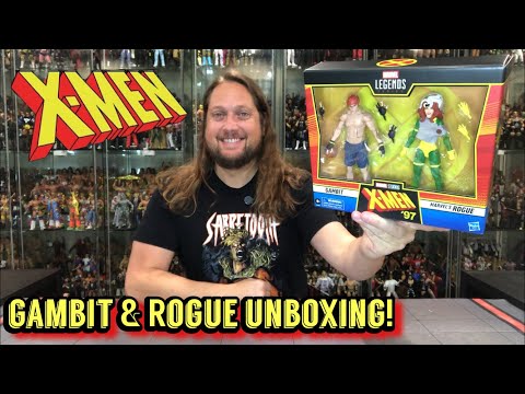 Gambit & Rogue Marvel Legends X-Men 97 Unboxing & Review!