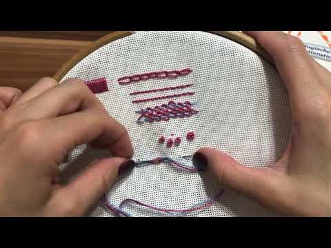 Magischer Kettenstich   Sticken leicht gemacht