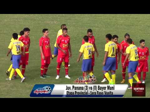 JUV. PANANA (3) vs (0) BAYER MUNI - ETAPA PROVINCIAL - 1ERA FASE/VUELTA 2019.