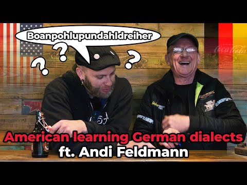 An American learning German dialects | Plattdeutsch ft. Andi Feldmann
