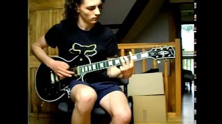 Roadrunner United - Blood &amp; flames Cover ( Gibson LPC )