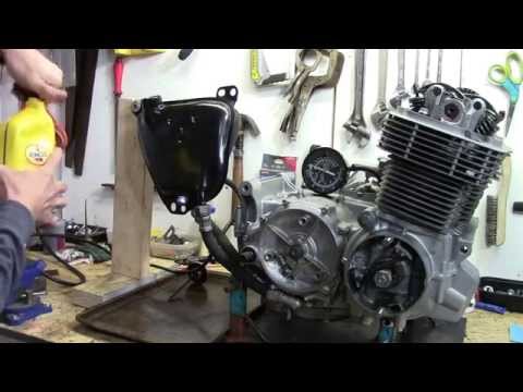 73 Honda CB750 Custom Build Part 22 - Oil Pressure Test
