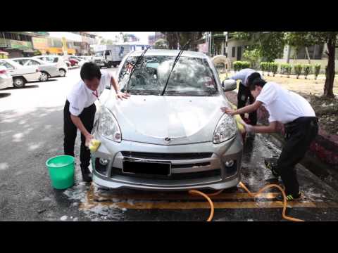 Perodua GongXi Car Wash 2013