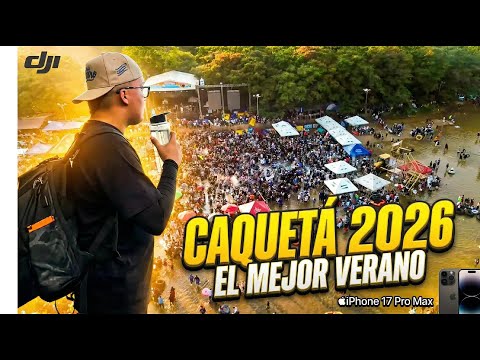 Así se vive el Festival de Verano en el Río Guayas, Caquetá 2026 🌴 #colombia #caquetá