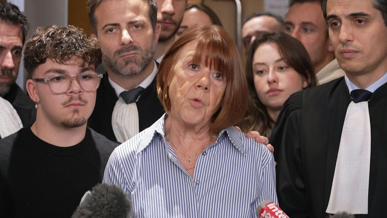 Gisèle Pelicot diz que 'respeita' sentença contra seus estupradores | AFP