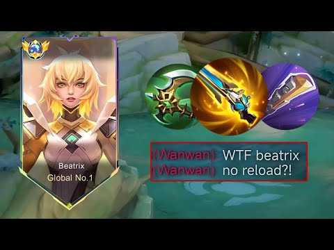 99.9% BEATRIX USER DONT KNOW THIS! BEATRIX FULL ATTACK SPEED 2025(must try😱)!!!