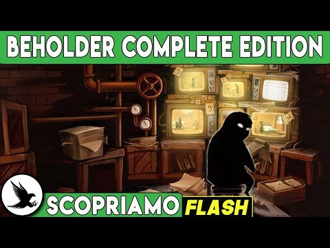 NOW ON PS4 AND XBOX ONE! ► BEHOLDER COMPLETE EDITION Gameplay ITA [DISCOVER FLASH]