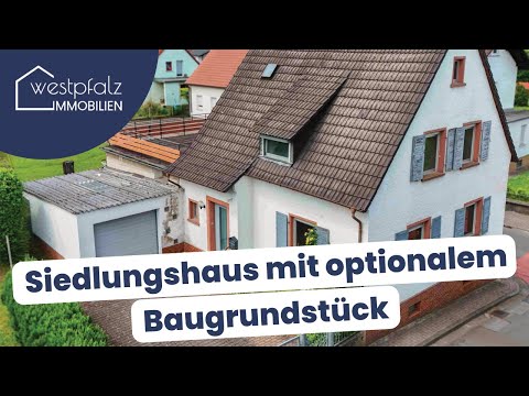 ENKENBACH-ALSENBORN | Siedlungshaus mit optionalem Baugrundstück | Westpfalz Immobilien