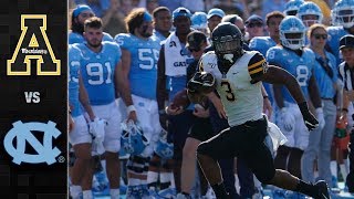 Appalachian State vs. North Carolina Football Highlights (2019)