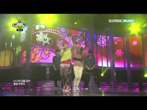 120424 Tiny G feat Jay Park - Polaris @ MBC Show! Champion
