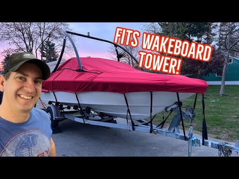 Boat Cover Review: Carver Boat Cover With Wakeboard Tower Provision