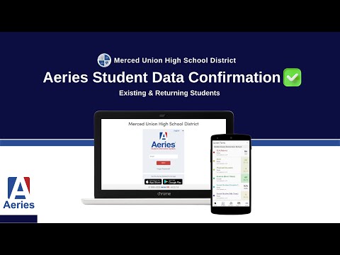 Aeries Student Data Confirmation Process Muhsd Aeries Parent Tutorial