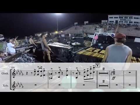 Phantom Regiment 2024 “Mynd” Glock/Xylo Transcription