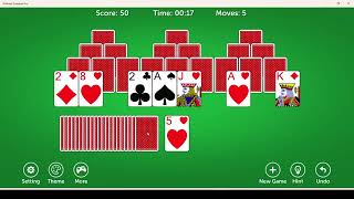 TriPeaks Solitaire Pro Longplay (PC Game)
