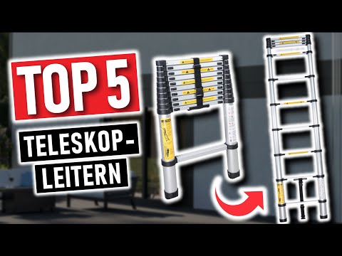 Die besten TELESKOPLEITERN 2026 | Top 5 Teleskopleitern im Vergleich