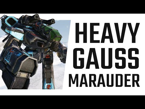 Double Barrels of Doom - Heavy Gauss Marauder "Blight" - Mechwarrior Online The Daily Dose 1495