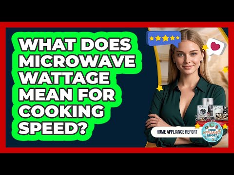 What Does Microwave Wattage Mean For Cooking Speed? - Home Appliance Report