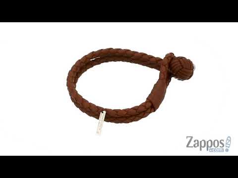 Bottega Veneta Intrecciato Leather Bracelet SKU: 9131829