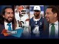 Shedeur Sanders Very Good Debut Cowboys Not To Be Taken Seriously FIRST THINGS FIRST