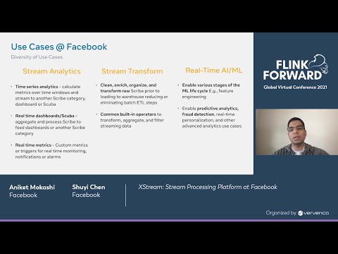 XStream: Stream Processing Platform at Facebook