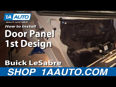 How To Remove Rear Door Panel 00-05 Buick LeSabre