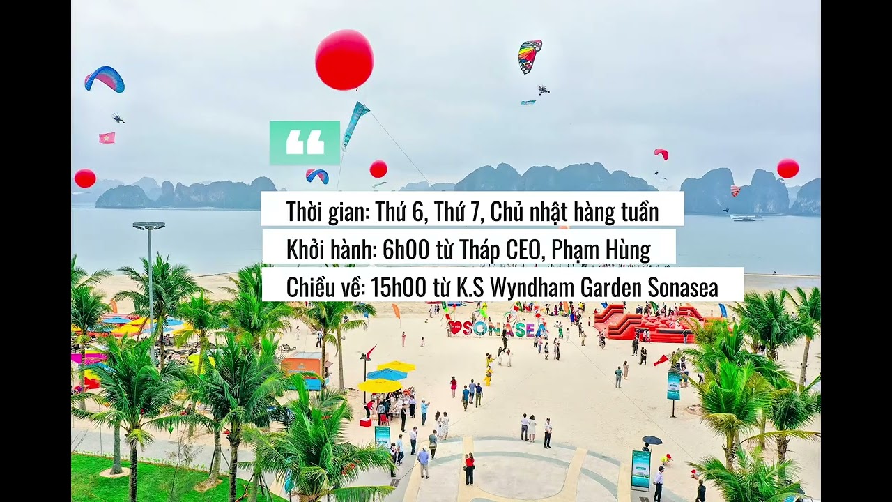 FREE BUS – TRẢI NGHIỆM VÂN ĐỒN ĐẲNG CẤP