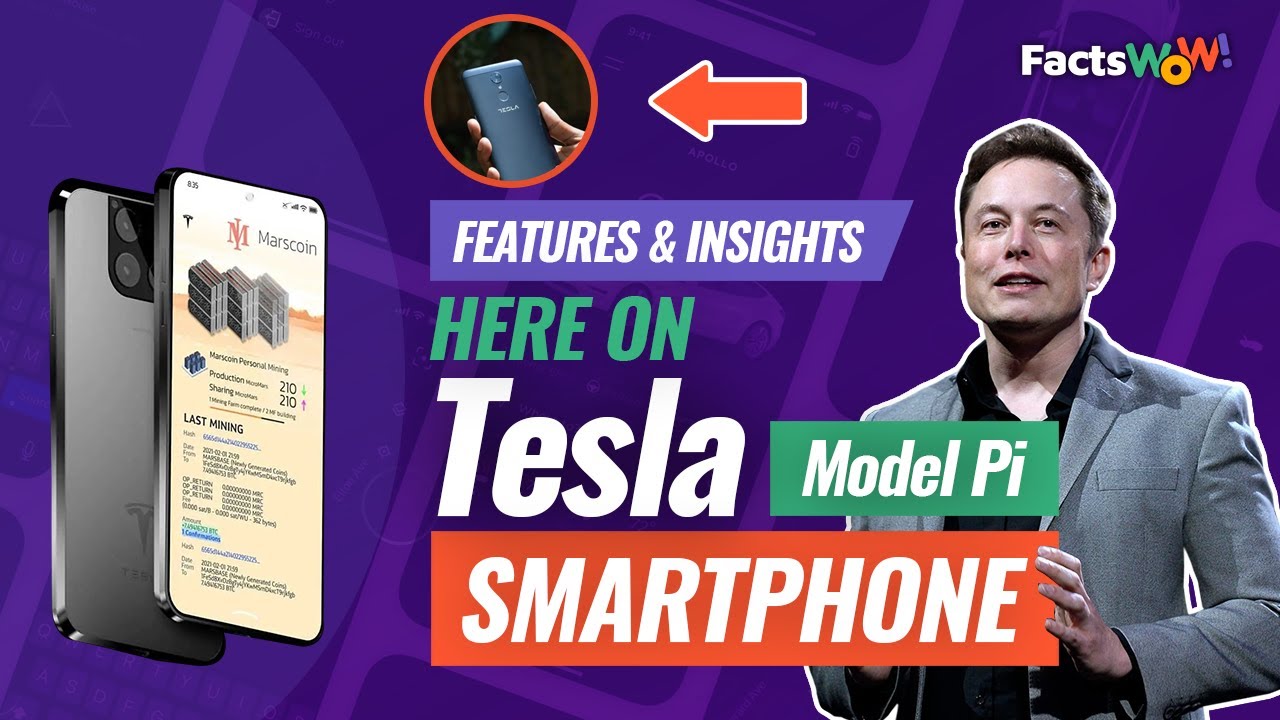 INSANE Features & Insights here on Tesla Model Pi Smartphone