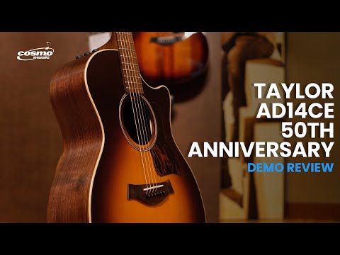 Taylor AD14ce 50th Anniversary Guitar Demo Review